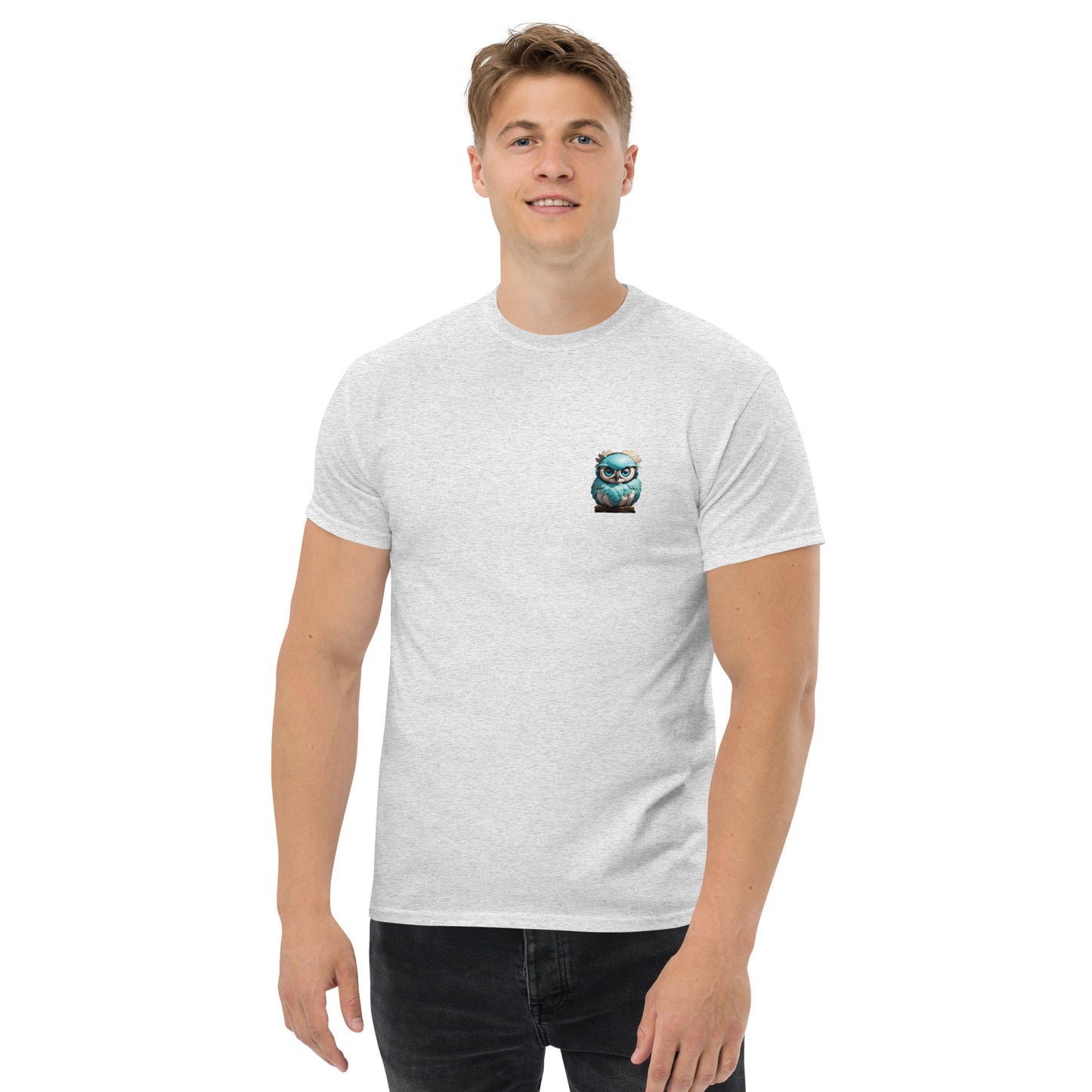THE BIG LE OWLI I Klassisches Herren-T-Shirt