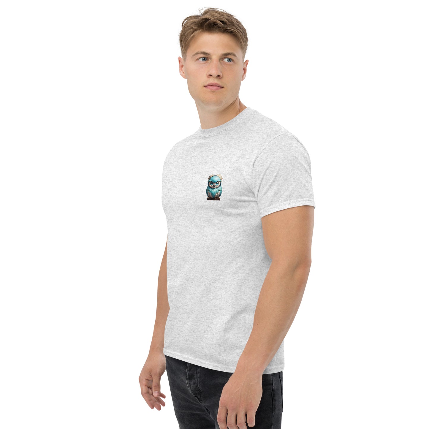 THE BIG LE OWLI I Klassisches Herren-T-Shirt