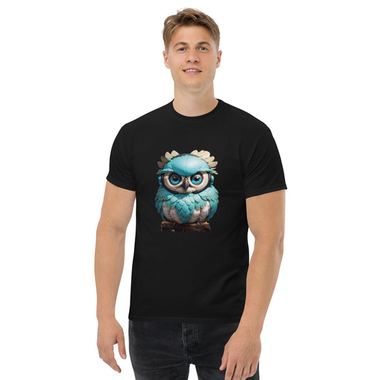 THE BIG LE OWLI I Klassisches Herren-T-Shirt