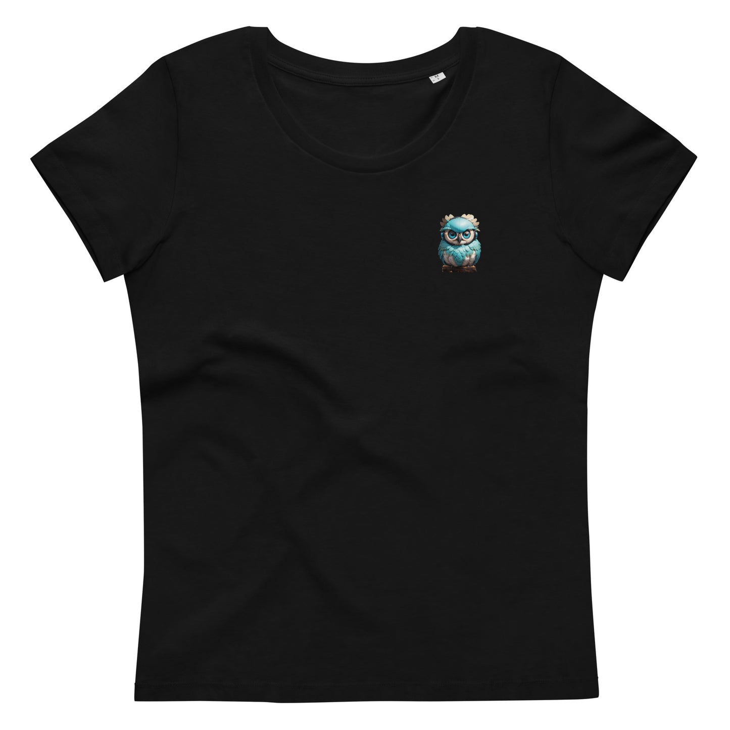 THE BIG LE OWLI I Enganliegendes Öko-T-Shirt für Damen